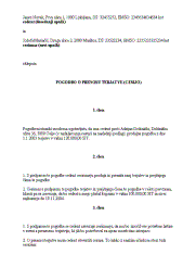 Cesijska pogodba (cesija) - pogodba o prenosu terjatve - Cesija oz. pogodba o prenosu terjatve je posel, s katerim ena stranka, tj. dosedanji upnik (cedent) prenese na drugo stranko, tj. novega upnika (cesionarja) neko svojo terjatev. Gre za dejanje prenosa, ki se opravi s podpisom te pogodbe (to dejanje ima enak pomen, kot npr. pri prodaji premične stvari njena neposredna izročitev od prodajalca kupcu).
Pogodba je lahko sestavljena tako, da se z njo hkrati proda ali kako drugače dogovori o prenosu terjatve (npr. darilo) in terjatev tudi prenese. Druga običajna varianta pa je zgolj izvršitev nekega drugega posla, kjer sta se stranki že dogovorili o prenosu terjatve, a tega še nista izvedli. V nadaljevanju sta vam na voljo tako prva kot druga možnost.