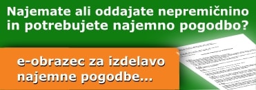 e-obrazec za izdelavo najemne pogodbe